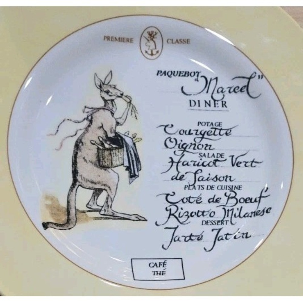Royal Overhouse Fine English Tableware Premiere Classi Paquebot Rene Salad Plate